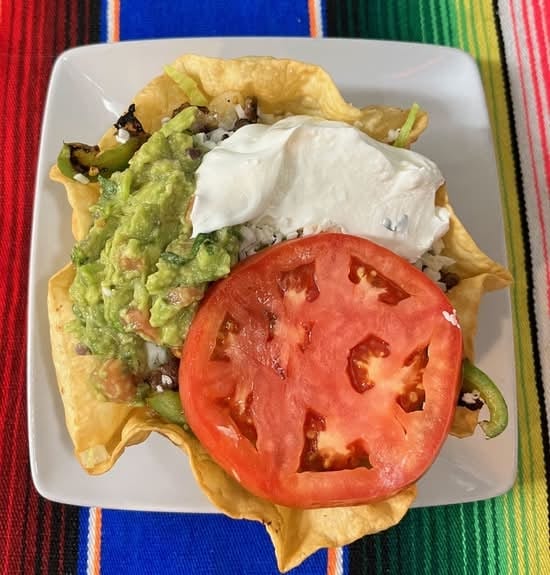 Fajitas Taco Salad.