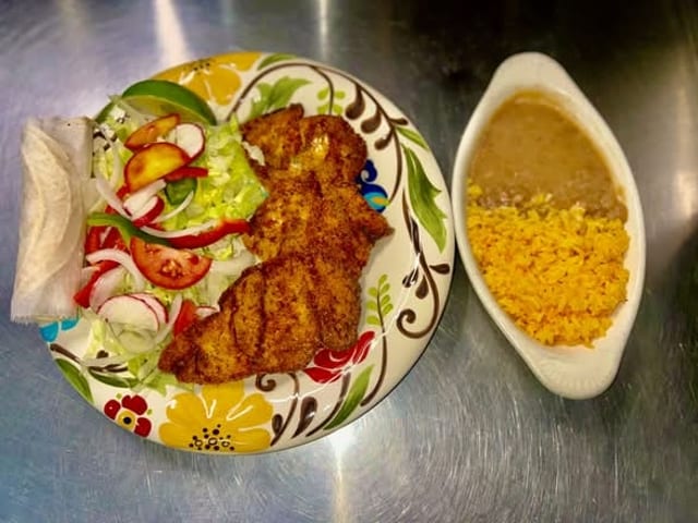 Milanesa De Pollo.